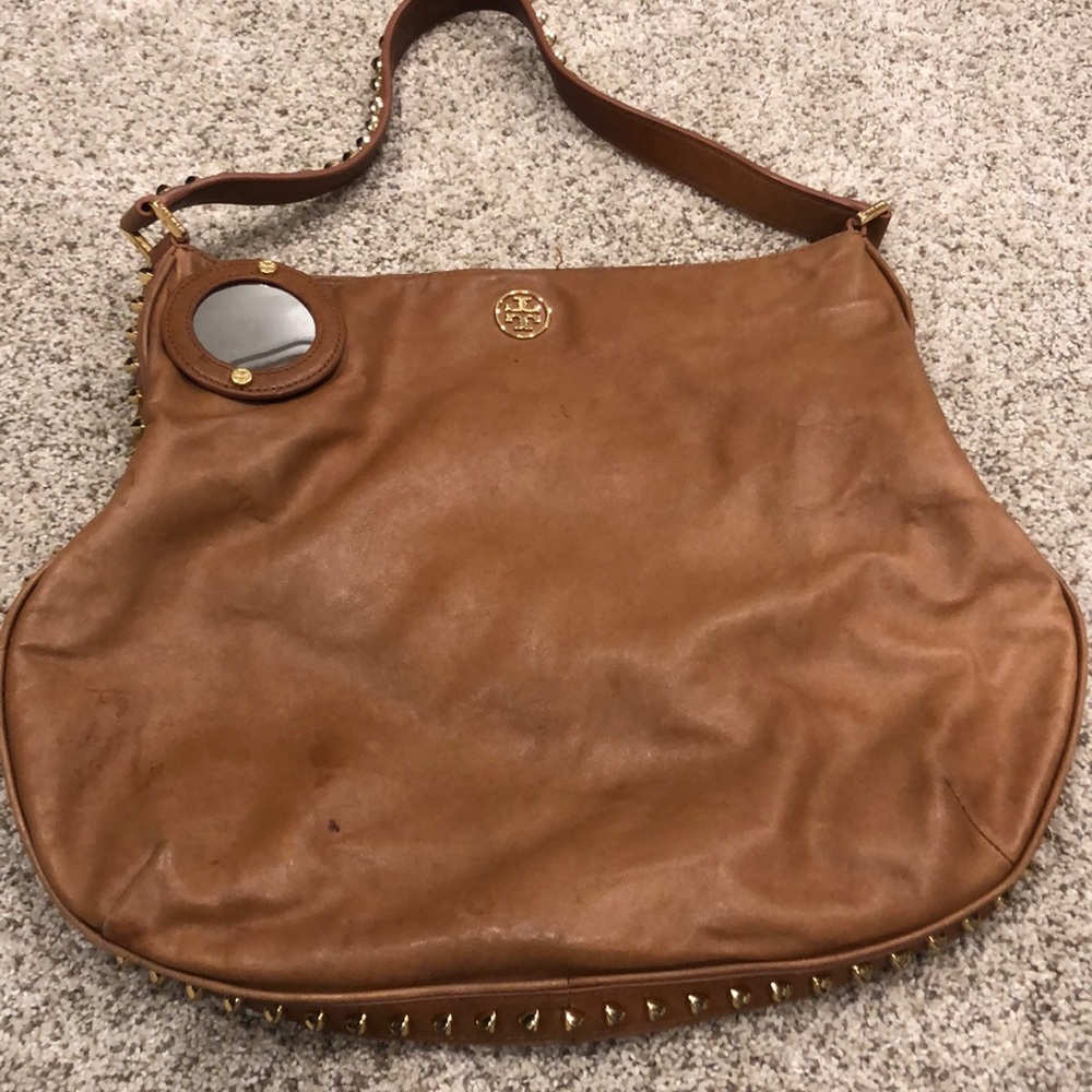 Tory Burch soft leather bag with stud deals